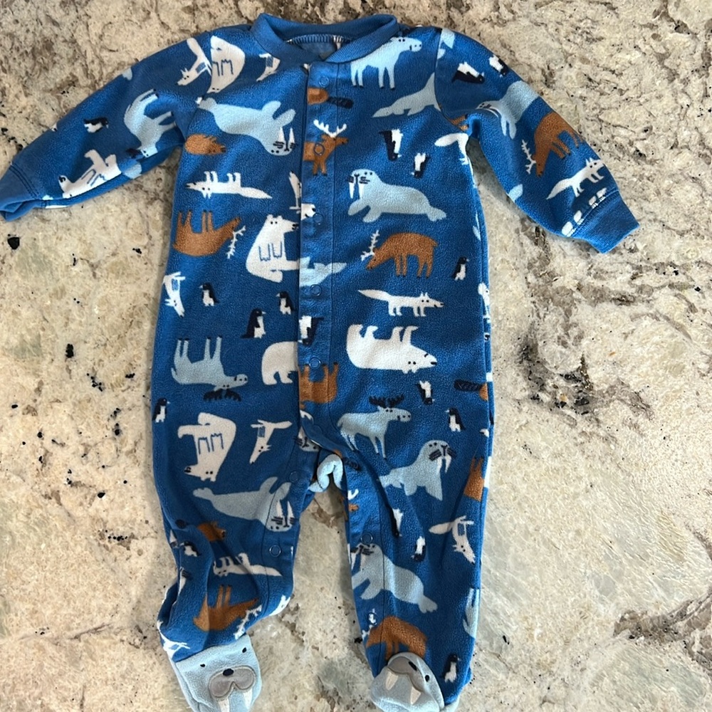 Walrus Fleece Pajamas